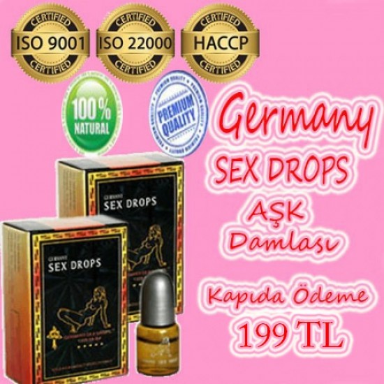 Germany Sex Drops bayan azdırıcı